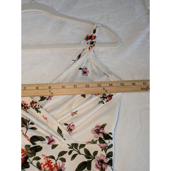 Stilletto's Maxi Dress Womens Small V Neck Babydoll Cottagecore‎ Romantic - Picture 6 of 11